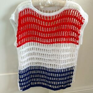 New Crochet Mesh Top